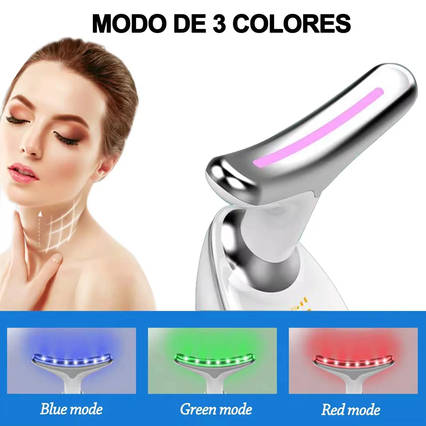 7-in-1 Red Light Facial Massager™