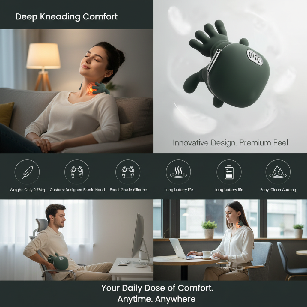 BurnLab Wireless Neck & Shoulder Massager™