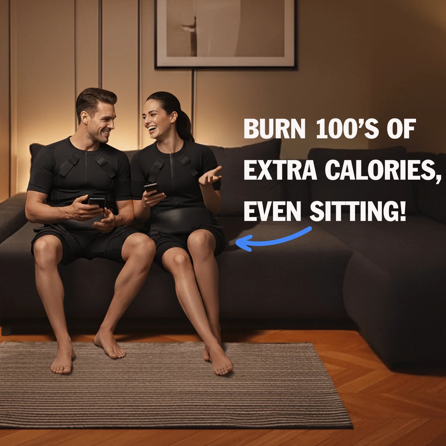 BurnLab Full Body EMS Suit - Exercise on Autopilot™