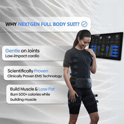 BurnLab Full Body EMS Suit - Exercise on Autopilot™