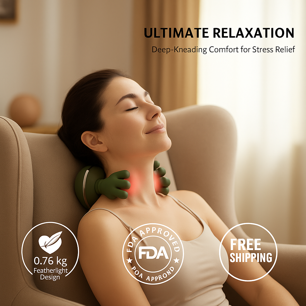 BurnLab Wireless Neck & Shoulder Massager™