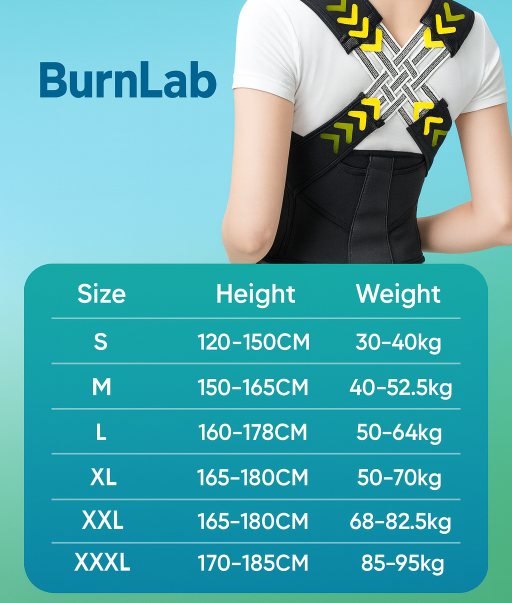 BurnLab Adjustable Support Brace™