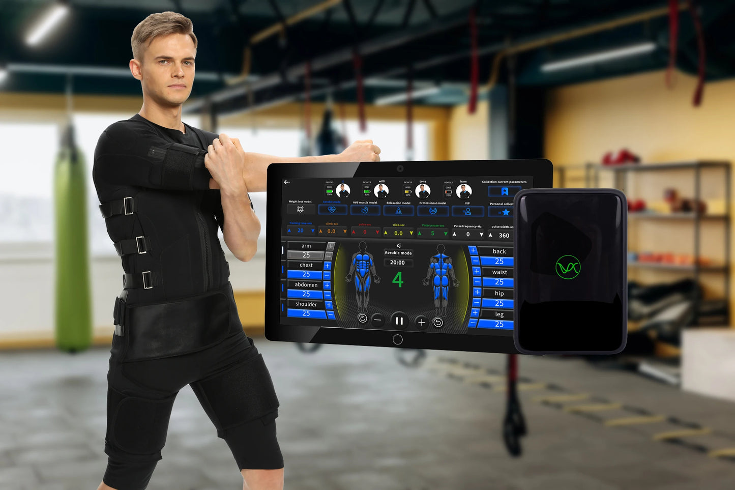 BurnLab Full Body EMS Suit - Exercise on Autopilot™