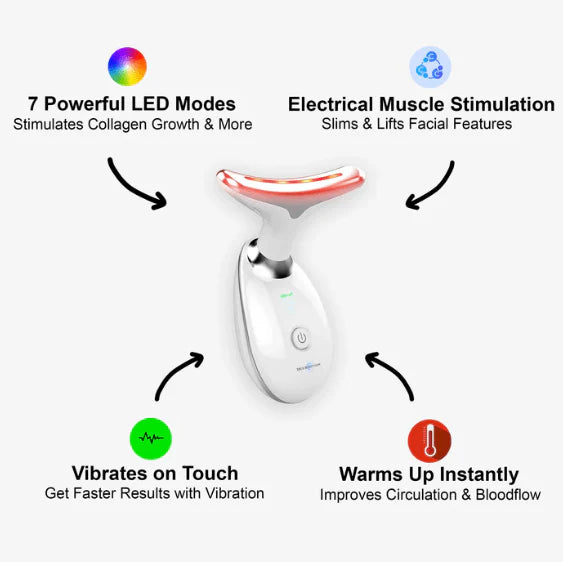 7-in-1 Red Light Facial Massager™