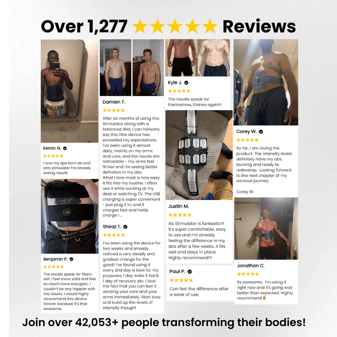 BurnLab Muscle Stimulator Transformation™