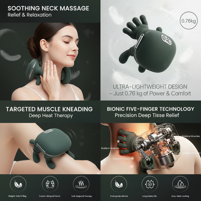 BurnLab Wireless Neck & Shoulder Massager™