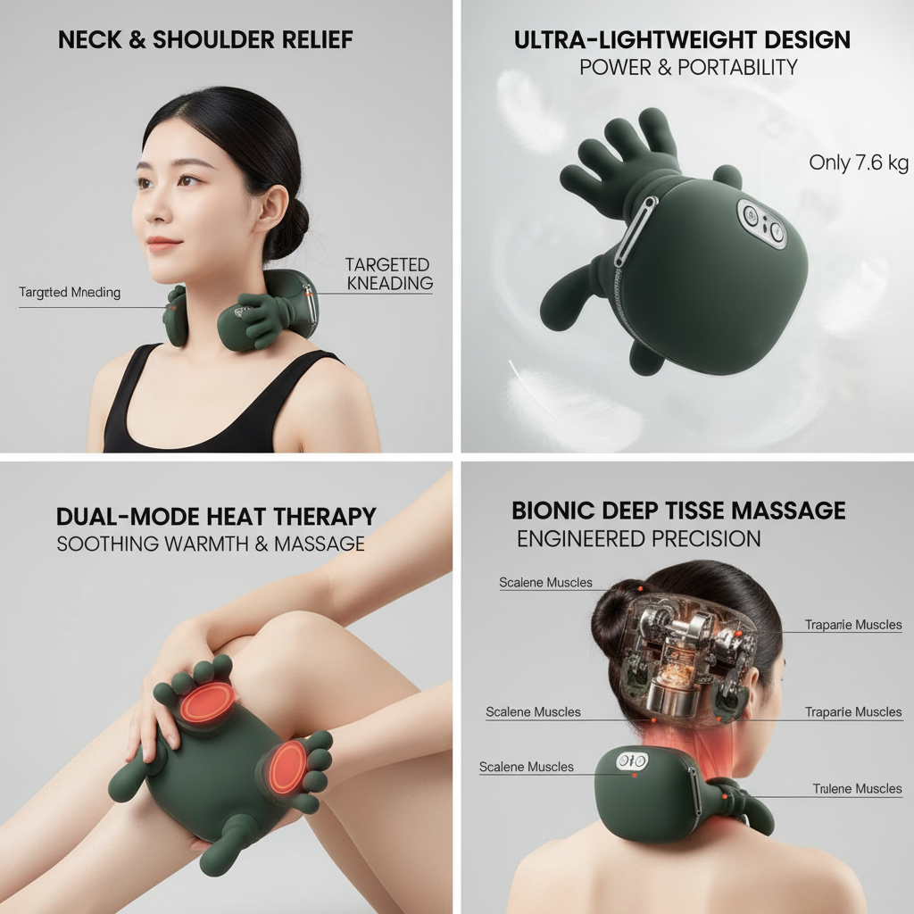 BurnLab Wireless Neck & Shoulder Massager™